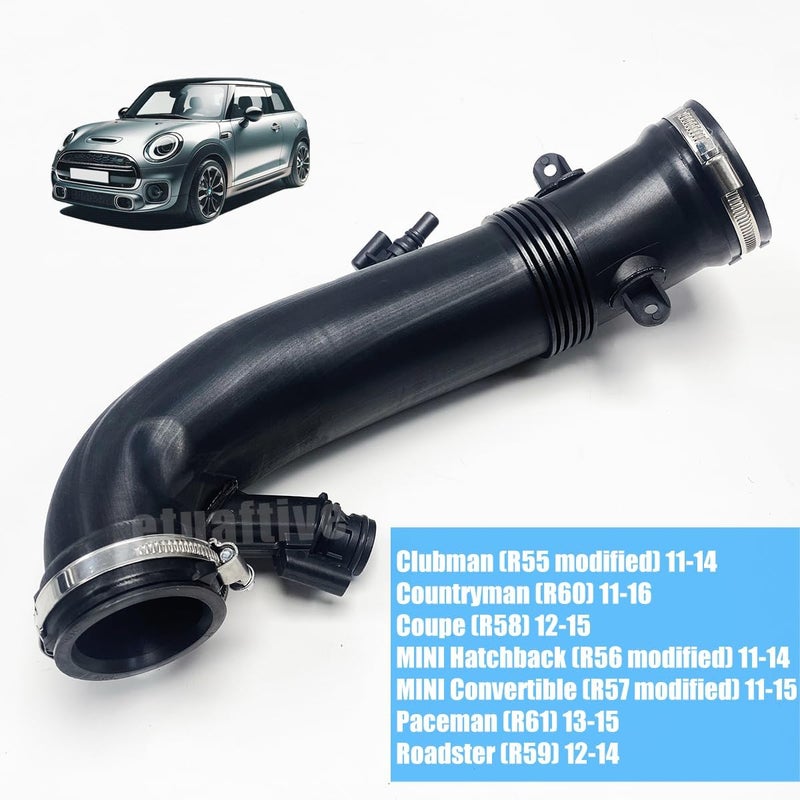 etuaftive 13717627501 13717607778 Air Intake Hose Duct Turbo Pipe For Mini Cooper S 10-15 Countryman Paceman R55 R56 R57 R58 R59 R60 R61 N18 13717602692 - Image 2